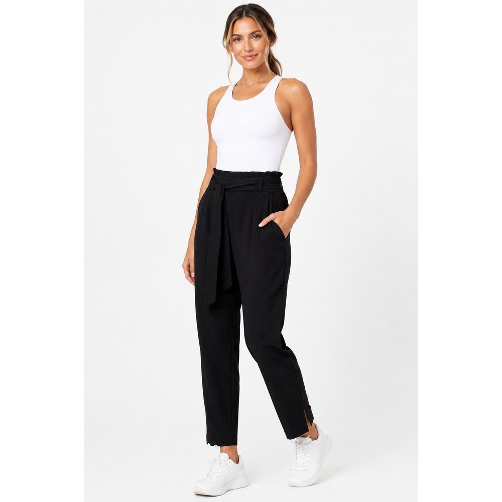 Athleta Skyline Pantโ II Women's Size 10 Black Belted Stretch Athleisure Pants